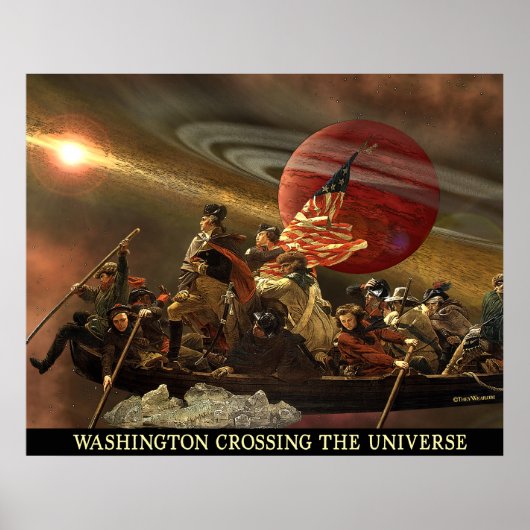 Washington X-ing Universe Poster (Voorkant)