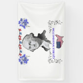 Washington's Contribution Spandoek (Verticaal)