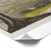 Washington's huis op Mount Vernon, van Le Costu Poster (Hoek)