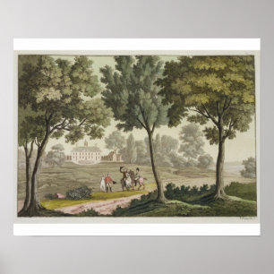 Washington's huis op Mount Vernon, van Le Costu Poster