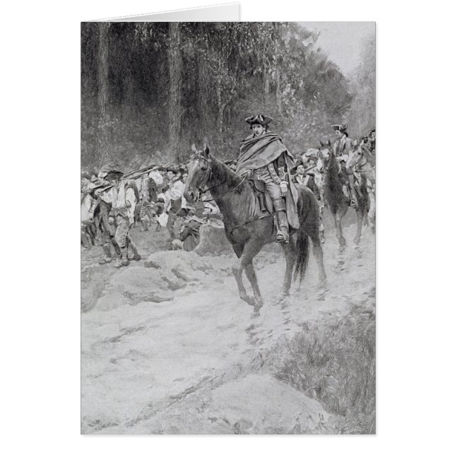 Washington's Retreat van Great Meadows (Voorkant)