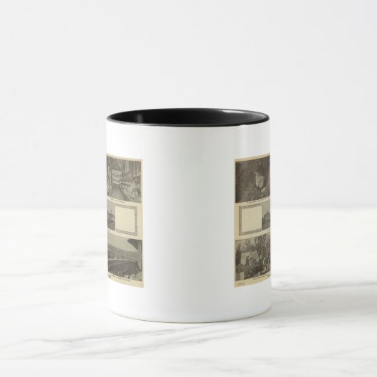 Washington's veelzijdige vloed mok (Midden)