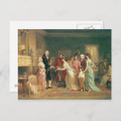 Washington's verjaardag, 1798 briefkaart (Voorkant / Achterkant)