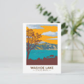 Washoe Lake State Park Nevada  Briefkaart (Staand voorkant)