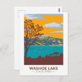 Washoe Lake State Park Nevada  Briefkaart (Voorkant / Achterkant)