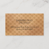 washond visitekaartje (Achterkant)