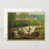 Washougal River Washington Briefkaart (Voorkant / Achterkant)