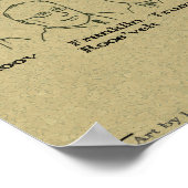 Washy Ad Jeffy Poster (Hoek)