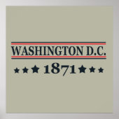 wasington dc poster (Voorkant)