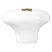 Waskamer Clothespin Keramische Knop (Zijkant)