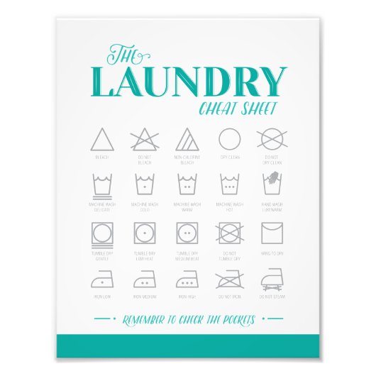 Waskamer — kaasblad foto afdruk (Voorkant)