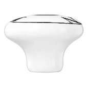 Waskamer Keramische Knop (Zijkant)