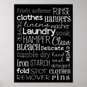 Waskamer Poster (Voorkant)