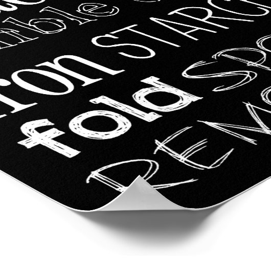 Waskamer Poster (Hoek)