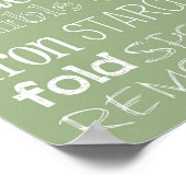 Waskamer Poster (Hoek)