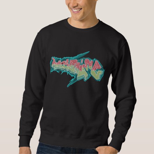 Waskleding oude schoolhiphop Sweater (Voorkant)