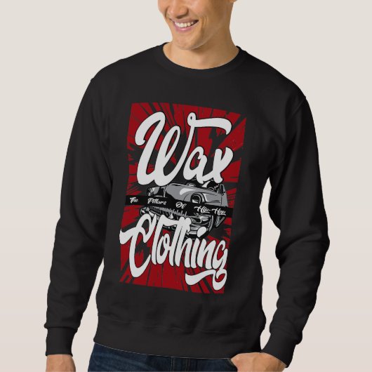 Waskleding oude schoolhiphop Sweater (Voorkant)