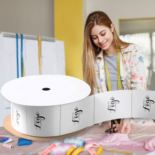 waslabels voor bedrijfskleding logo lint