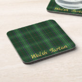 Waslsh Tartan Dessous de verre Mariage jeu cadeau  (Côté gauche)