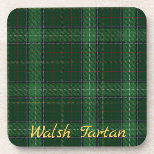 Waslsh Tartan Dessous de verre Mariage jeu cadeau