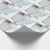 Wasmachine Cadeaupapier (Hoek)