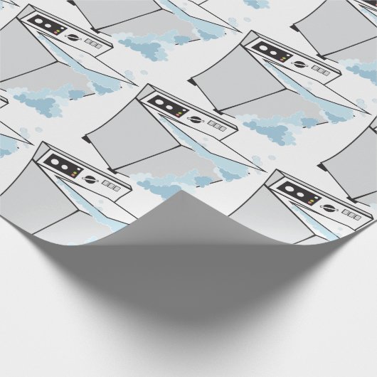 Wasmachine Cadeaupapier (Hoek)