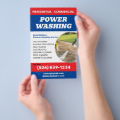 wasmachine | Drukwasdiensten Flyer (Hand)