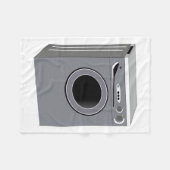 Wasmachine Fleece Deken (Voorkant (Horizontaal))
