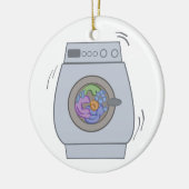 Wasmachine Keramisch Ornament (Links)