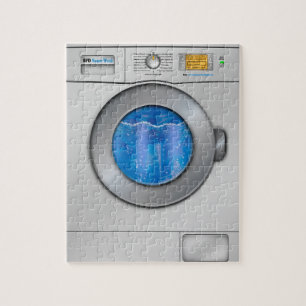 Wasmachine Legpuzzel