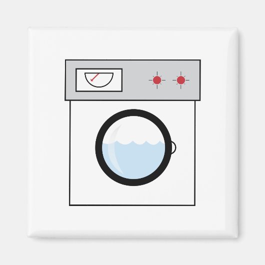 Wasmachine Magneet (Voorkant)