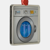 Wasmachine Metalen Ornament (Rechts)