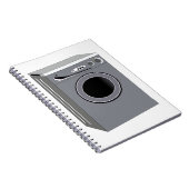 Wasmachine Notitieboek (Rechterzijde)