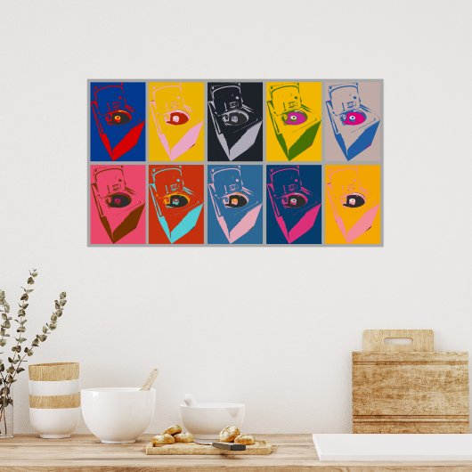 Wasmachine_POP Poster (Keuken)