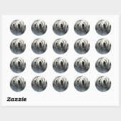 Wasmachine Ronde Sticker (Vel)