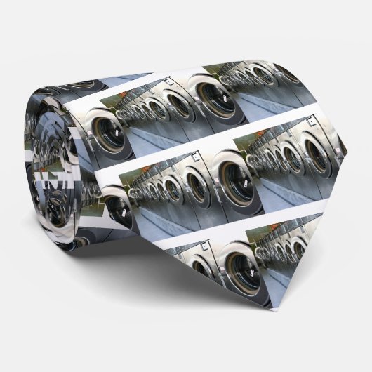 Wasmachine Stropdas (Opgerold)