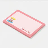 Wasmachine Varken Cartoon Post-it® Notes (Schuin)