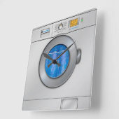 Wasmachine Vierkante Klok (Hoek)