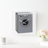 Wasmachine Vierkante Klok (Huis)