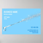 Wasmachine voor professionele druk poster (Voorkant)