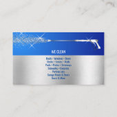 Wasmachine voor professionele druk visitekaartje (Achterkant)