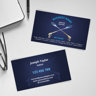 Wasmachine voor professionele druk visitekaartje