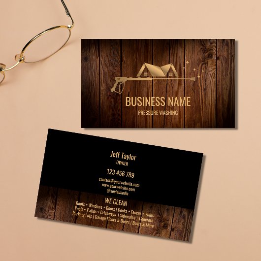 Wasmachine voor professionele druk visitekaartje