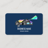 Wasmachine voor professionele druk visitekaartje (Voorkant)