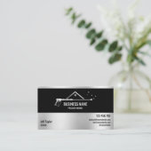 Wasmachine voor professionele druk visitekaartje (Staand voorkant)