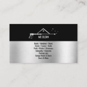 Wasmachine voor professionele druk visitekaartje (Achterkant)