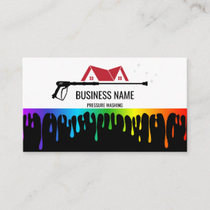 Wasmachine voor professionele druk visitekaartje