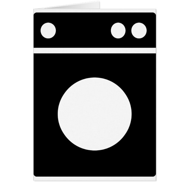 wasmachinepictogram (Voorkant)