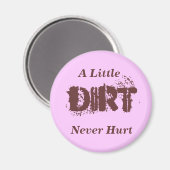 Wasmagneet - een beetje VUIL Magneet (Voorkant / Achterkant)