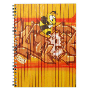 Wasp Graffiti Wall Notitieboek
